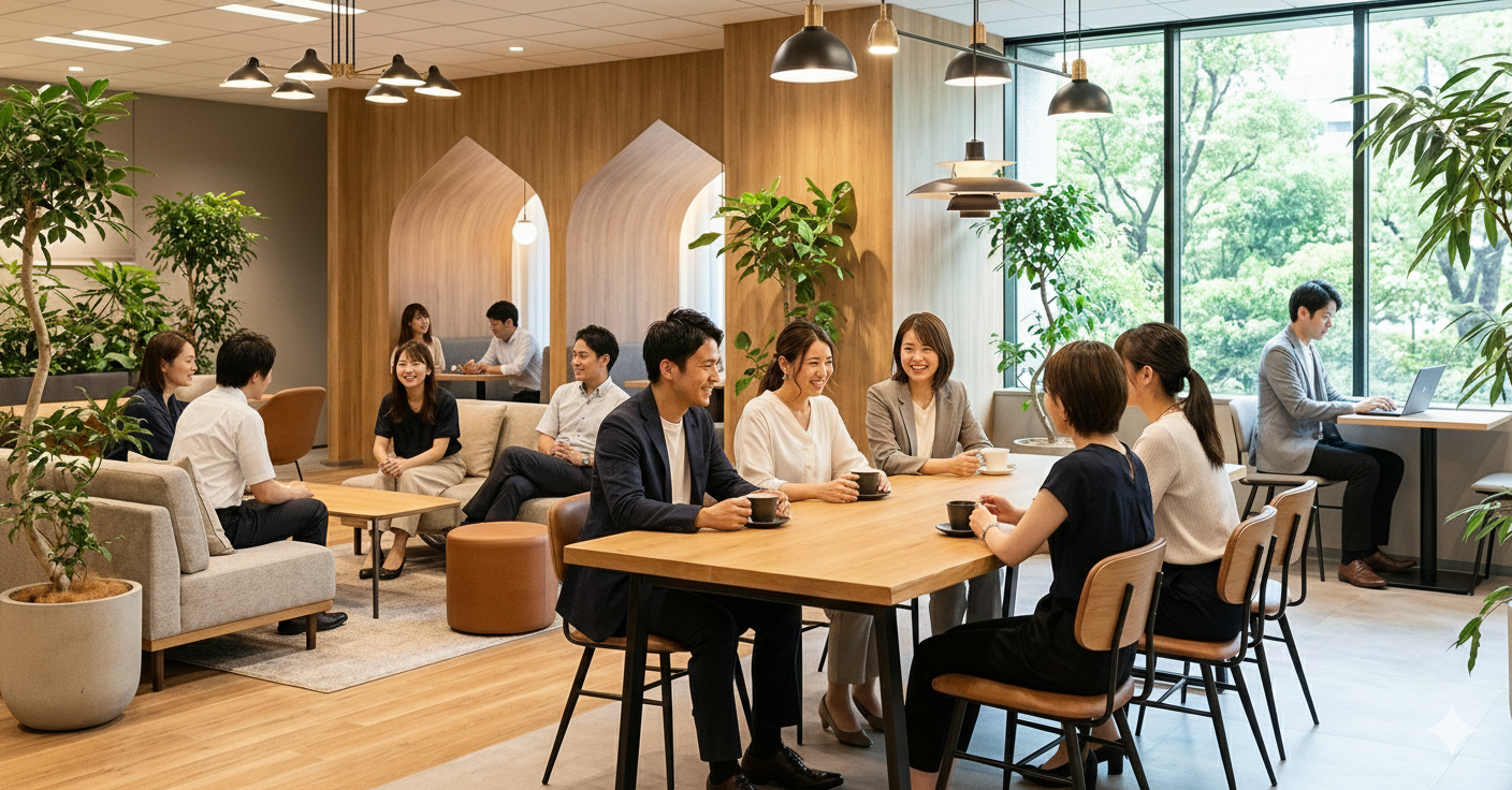 採用ブランディングにおけるオフィス環境の重要性